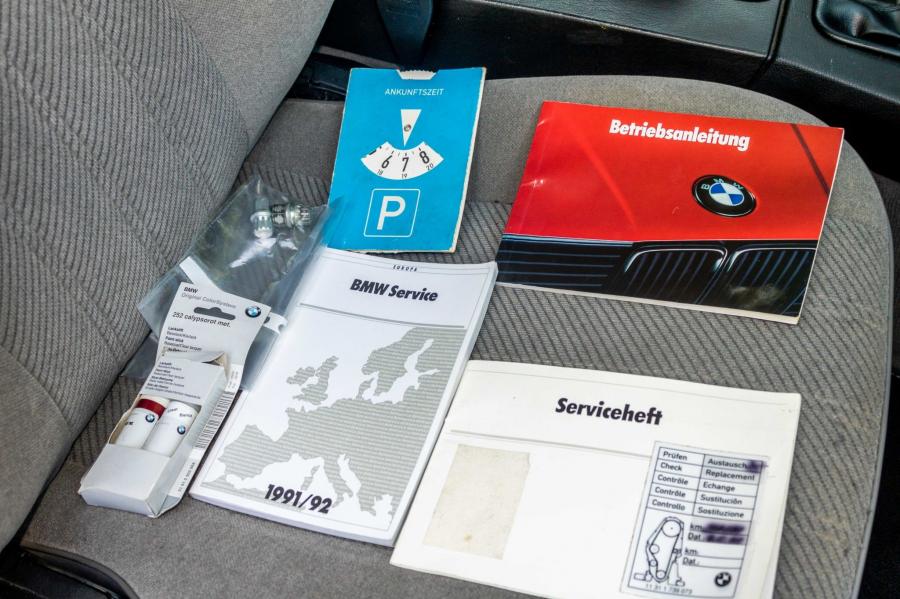 Сервисные книги BMW 324td Touring (E30) 1991 года  (NA) (фото 92 из 94)